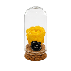 Rosa Eterna XXS – Pack com 24 Unidades Amarelas | São Rosas