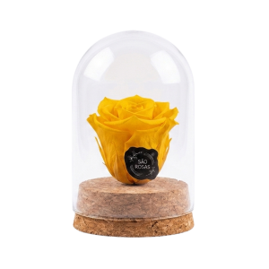 ROSA PRESERVADA AMARELA | PRINCESS